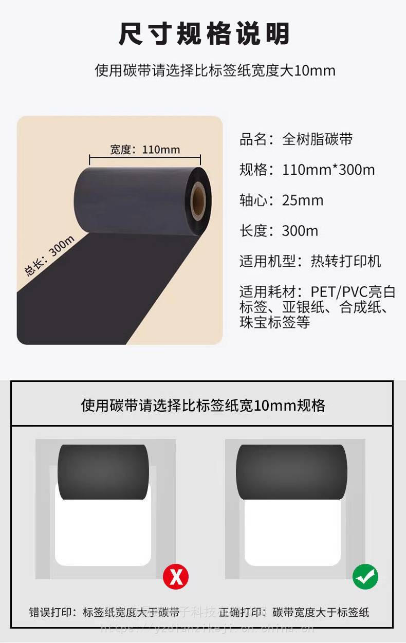 如何選擇優質的樹脂基碳帶與全樹脂基碳帶？價格、廠家與碳帶打印機適配指南
